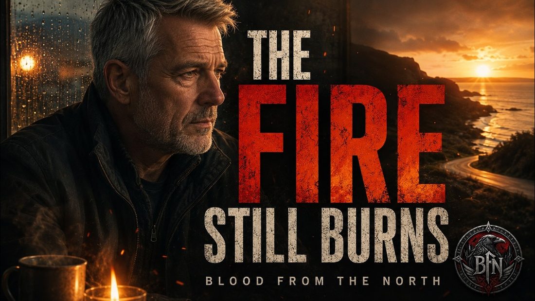 Blood From The North — The Fire Still Burns official music film artwork